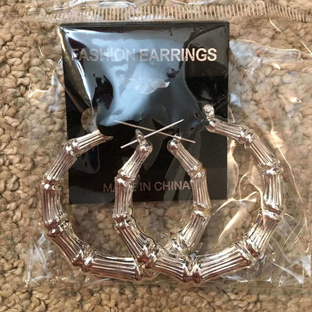 BOGO Silver hoop earrings